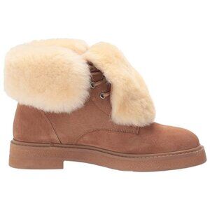 Aerosoles Women's Scoccia Fashion Boot Size 6M TAN SUEDE 856